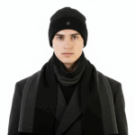 PIERRE CARDIN MEN'S SCARF AND HAT SET - VB01 2