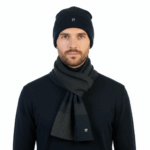 PIERRE CARDIN MEN'S SCARF AND HAT SET - VB01 2 - Image 3