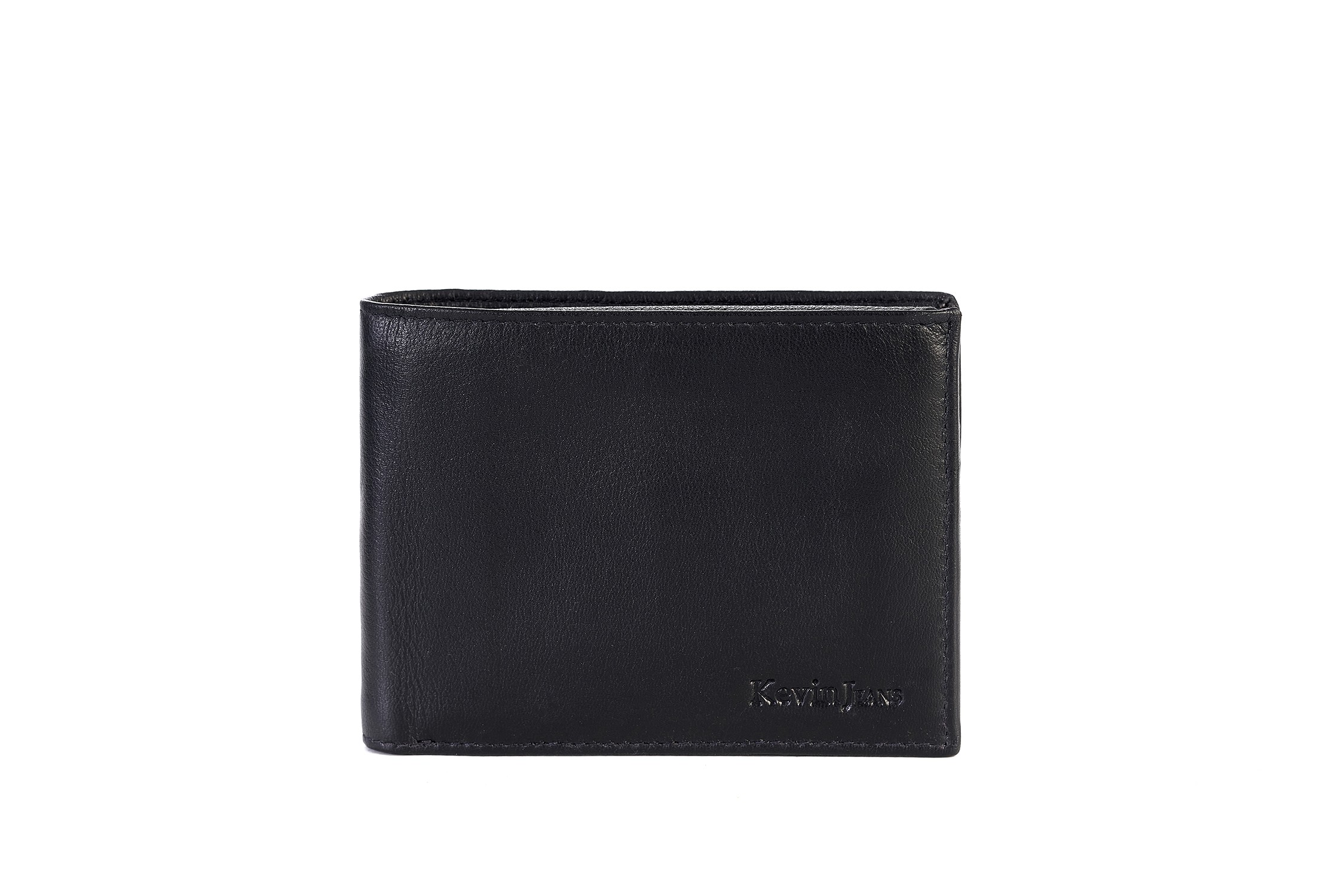 50991 Kevin Jeans Embossed Logo Leather Wallet - TILAK158 8806 - Image 1