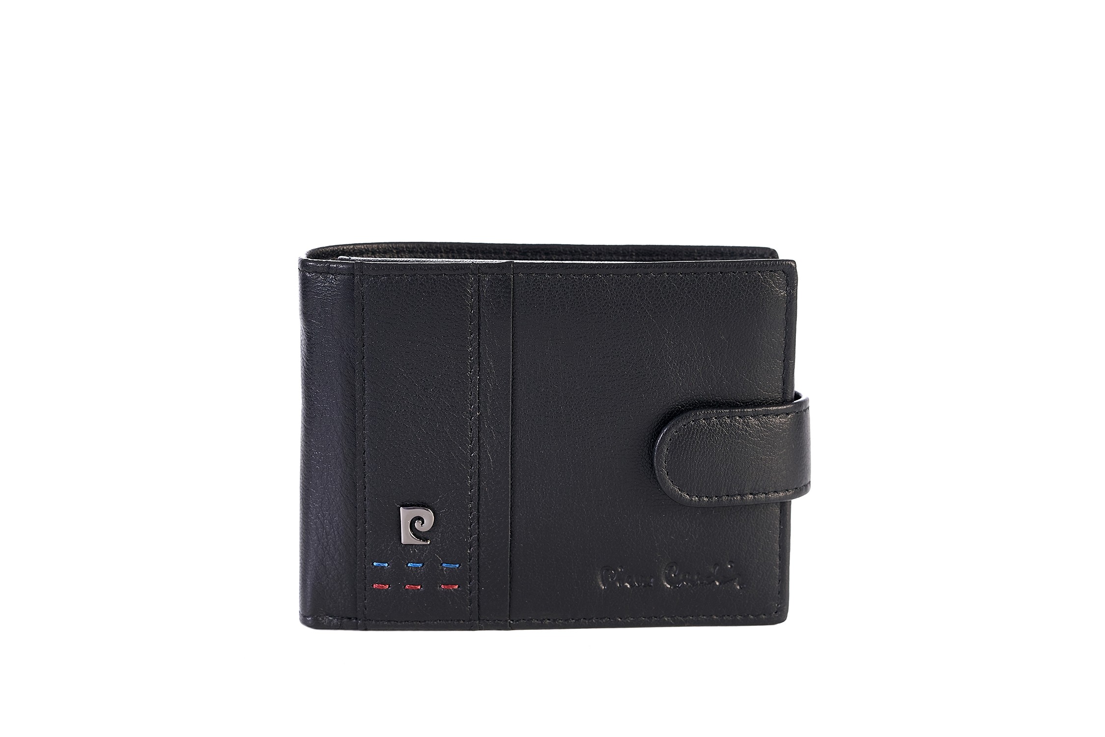 51033 Pierre Cardin Men's Wallet with Stitched Edge and Clip Closure - Tilak156 8806A - Image 1