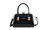 PIERRE CARDIN PATENT FAUX LEATHER SHOULDER BAG WITH SHOULDER STRAP - GN49 3508 - Image 3