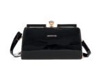 PIERRE CARDIN PATENT FAUX LEATHER SHOULDER BAG - GN49 6948 - Image 9