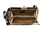PIERRE CARDIN PATENT FAUX LEATHER SHOULDER BAG - GN49 6948 - Image 8