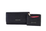 WOMEN'S ECO-LEATHER PURSE + CARD HOLDER SET - WX22 8821/475 - Image 3