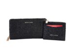 WOMEN'S ECO-LEATHER PURSE + CARD HOLDER SET - WX23 8822/475 - Image 3