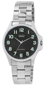 Q&Q Stainless Steel Band Watch 3ATM (Men's) C36A-006PY