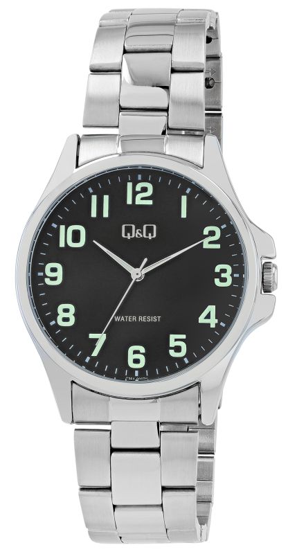 Q&Q Stainless Steel Band Watch 3ATM (Men's) C36A-006PY