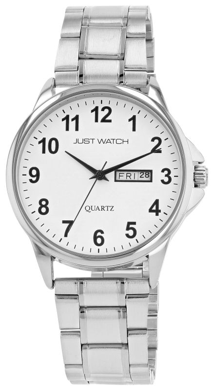 JW20210-001 Just Watch Stainless Steel Band Watch 3ATM (Men's) JW20210 - Image 1