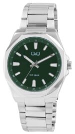 Q&Q Stainless Steel Band Watch 5ATM (Men's) Q11C-002PY