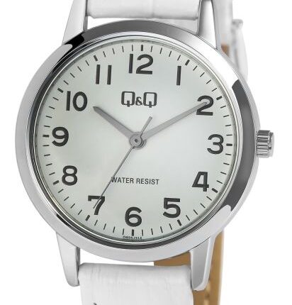 Q&Q Non Real-Leather Band Watch 3ATM (Women's) Q925J314Y