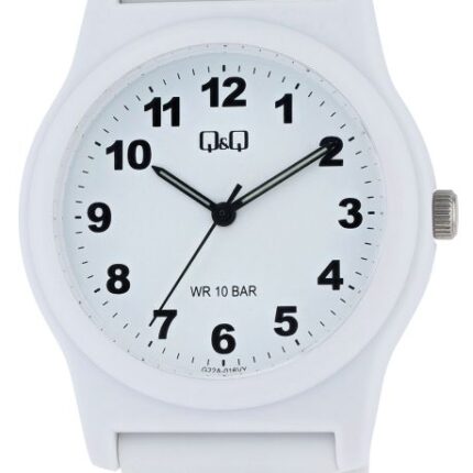 Q&Q Silicon Band Watch Lila/White 10ATM (Women's) G22A-016VY