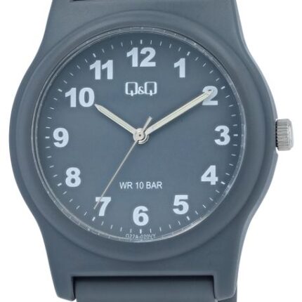 Q&Q Silicon Band Watch Gray 10ATM (Women's) G22A-020VY