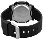Q&Q Resin Band Digital Watch Black 10ATM (Men's) M122J001Y - Image 3