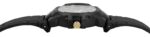 Q&Q Black Resin Band Watch Gold Details 10ATM (Men's) V50A-001VY - Image 2