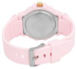 Q&Q Pink Resin Band Watch Gold Details 10ATM (Women's) V50A-002VY - Image 3