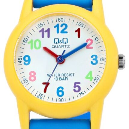 Q&Q "Rocket" Resin Blue Band Watch 10ATM (Kids') VR99J003Y