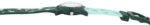 Q&Q "Dinosaur" Resin Green Band Watch 10ATM (Kids') VR99J010Y - Image 2