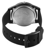 Q&Q Black Resin Band White Face Watch 10ATM (Unisex) VS12J001Y - Image 3