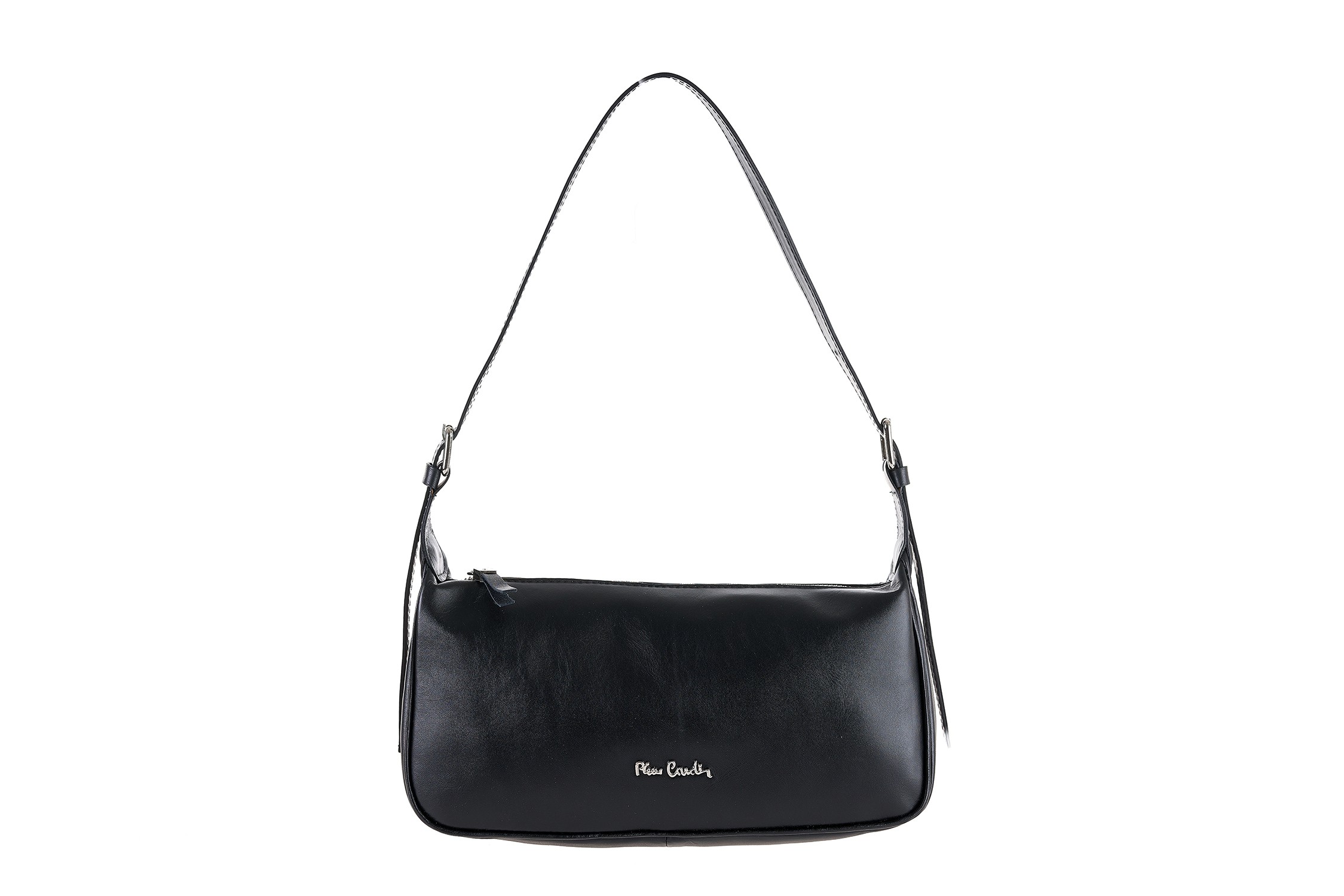 13020-sauvage bl PIERRE CARDIN GENUINE LEATHER SHOULDER BAG - 13020 SAUVAGE - Image 1