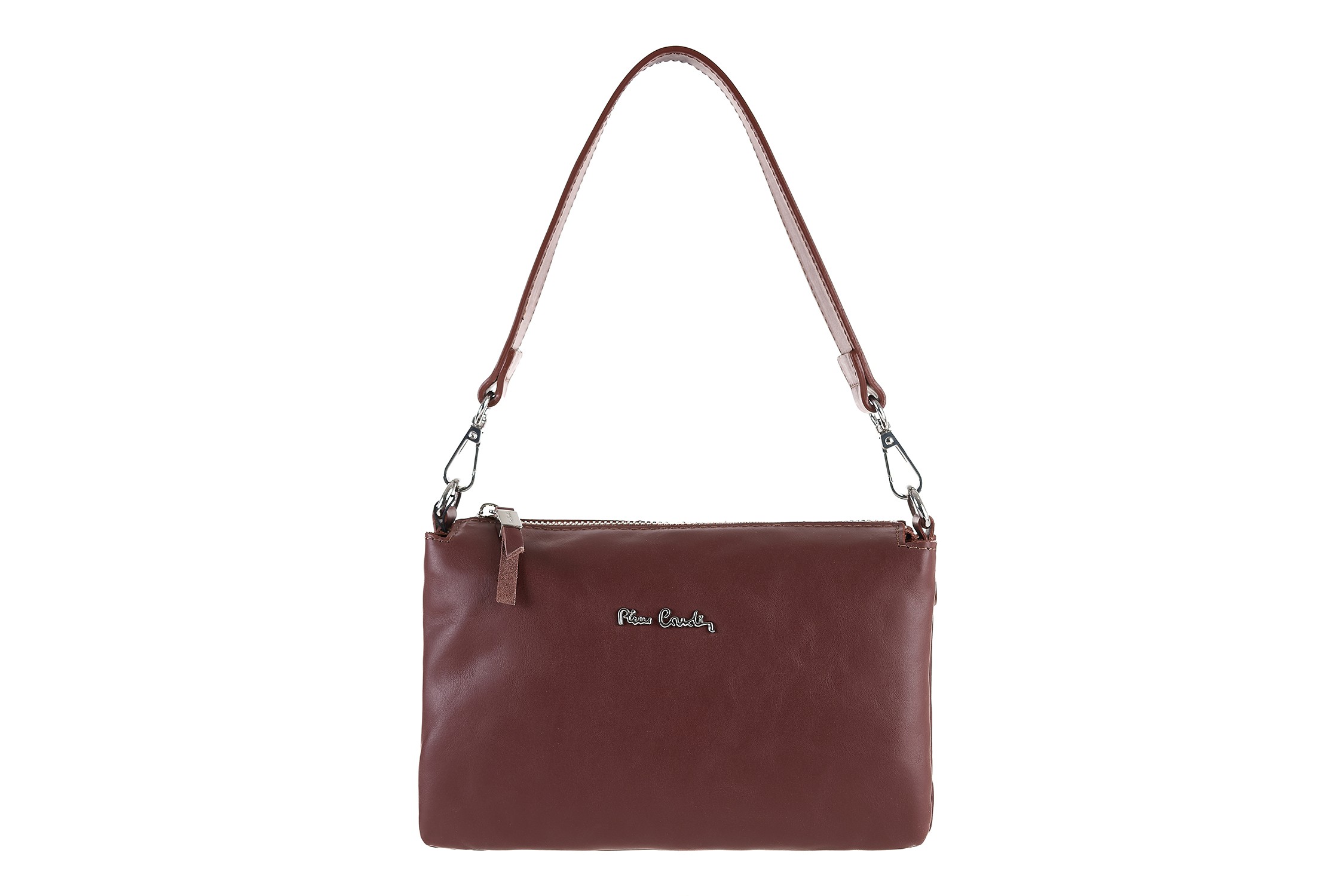 13021-sauvage br PIERRE CARDIN GENUINE LEATHER SHOULDER BAG - 13021 SAUVAGE - Image 1
