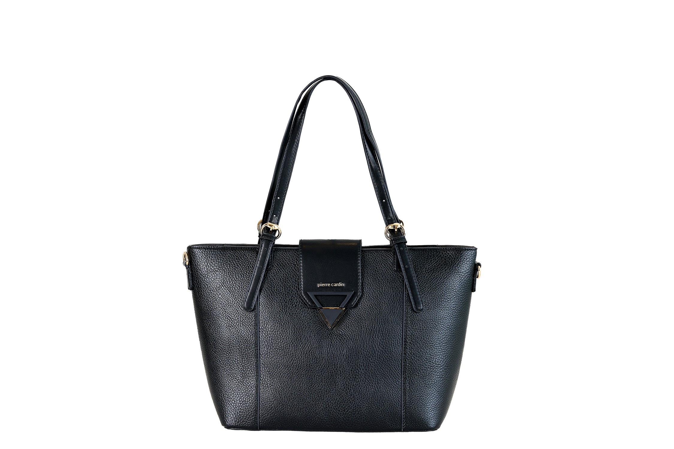 86861-ms163 bl HANDBAG WITH SHOULDER STRAP IN ECO-LEATHER P.CARDIN - 86861 MS163 - Image 1