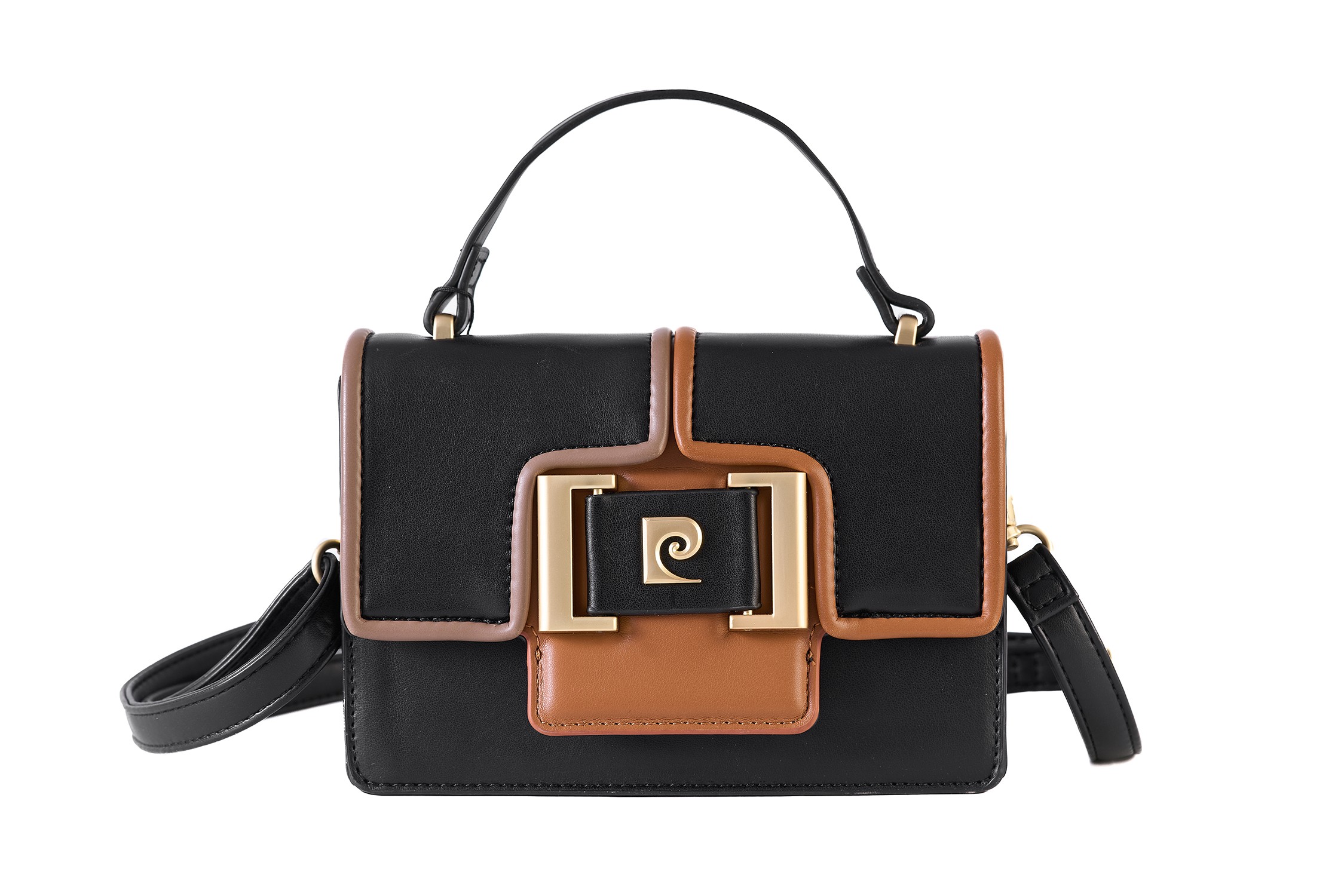 gfb08-53016 ner PIERRE CARDIN ECO-LEATHER HANDBAG - GFB08 53016 - Image 1