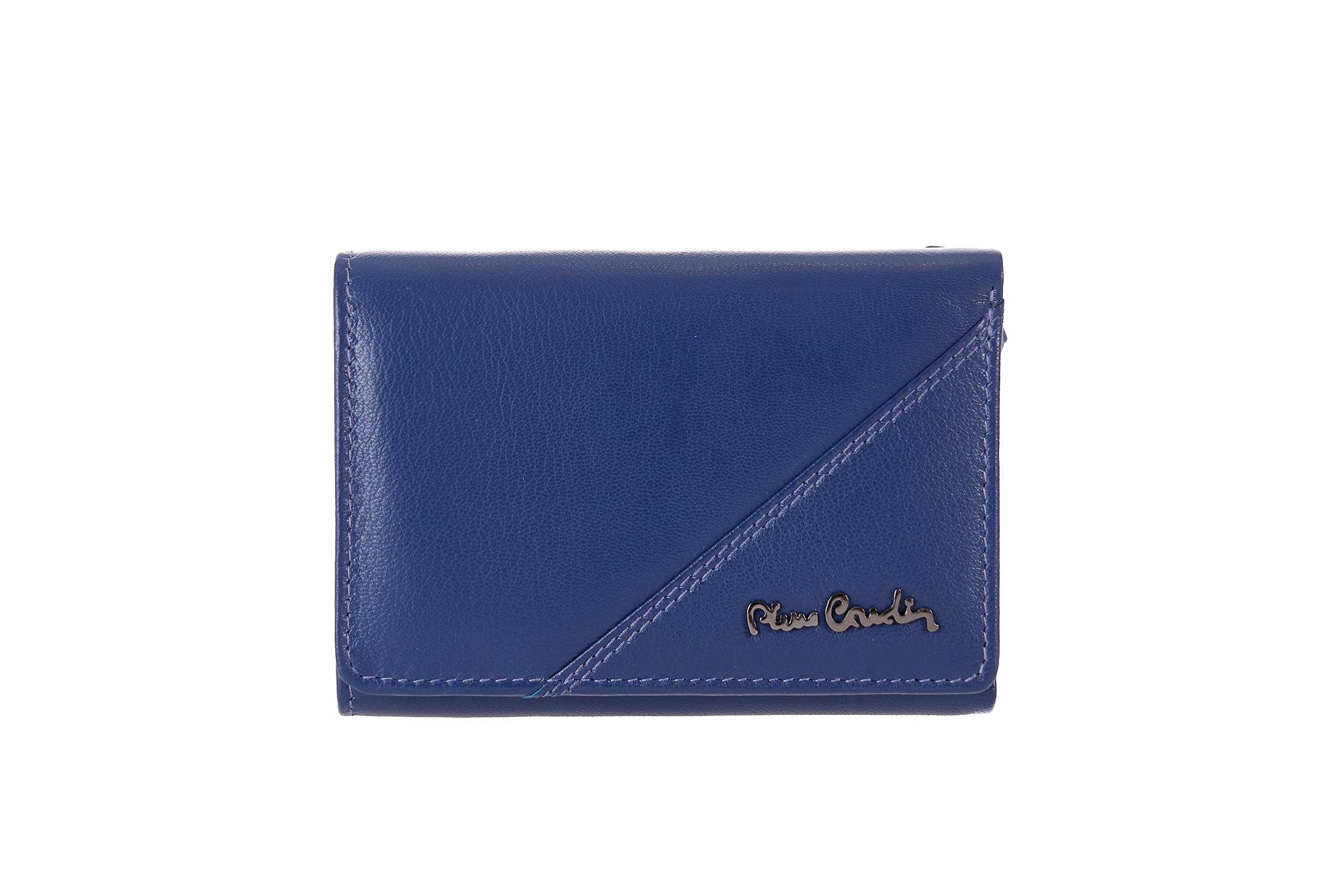 tilak161-2585 blu PIERRE CARDIN GENUINE LEATHER PURSE - TILAK161 2585 - Image 1