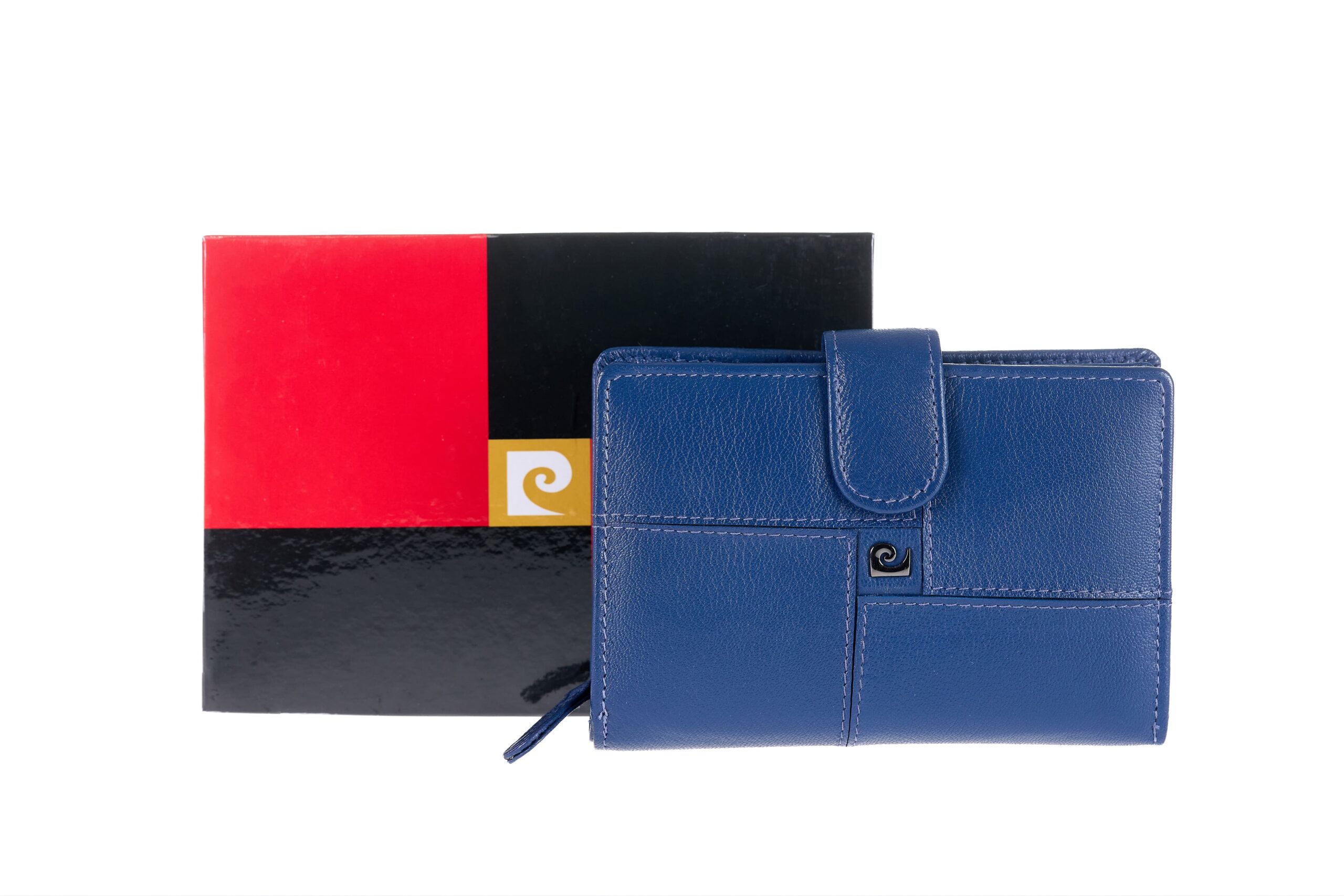 tilak168-2571 blu PIERRE CARDIN GENUINE LEATHER PURSE - TILAK168 2571 - Image 1