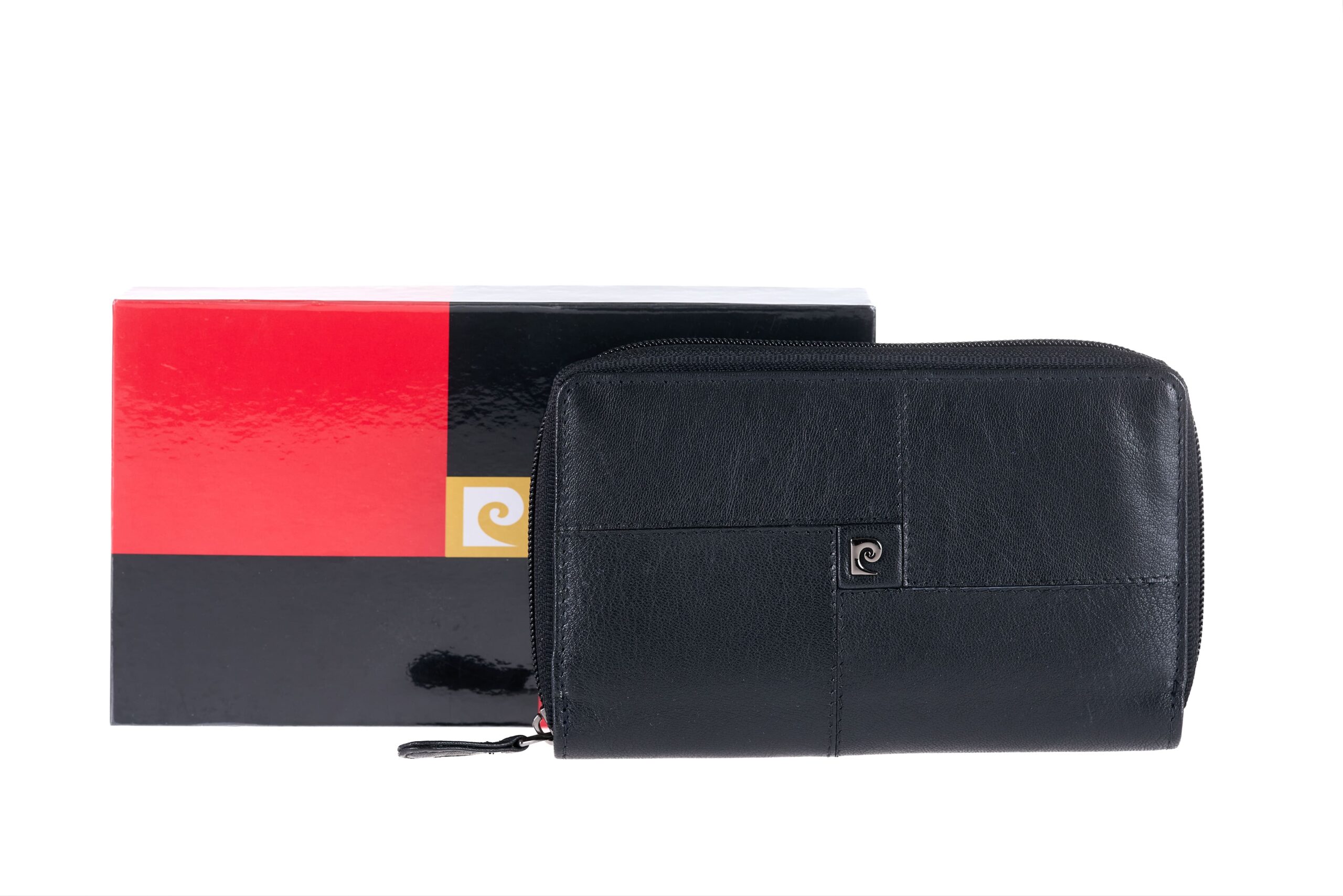 tilak168-2584 bl PIERRE CARDIN GENUINE LEATHER PURSE - TILAK168 2584 - Image 1